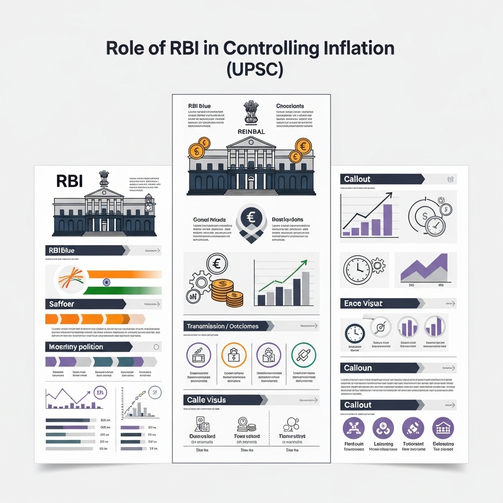 Complete Guide to RBI's Role in Controlling Inflation UPSC - Detailed Guide