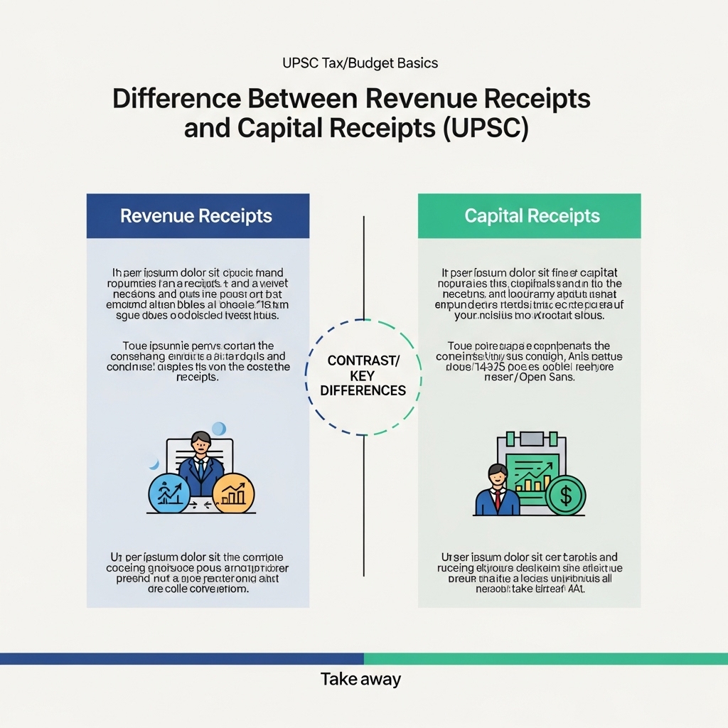 Ultimate Guide to Revenue vs Capital Receipts for UPSC - Detailed Guide