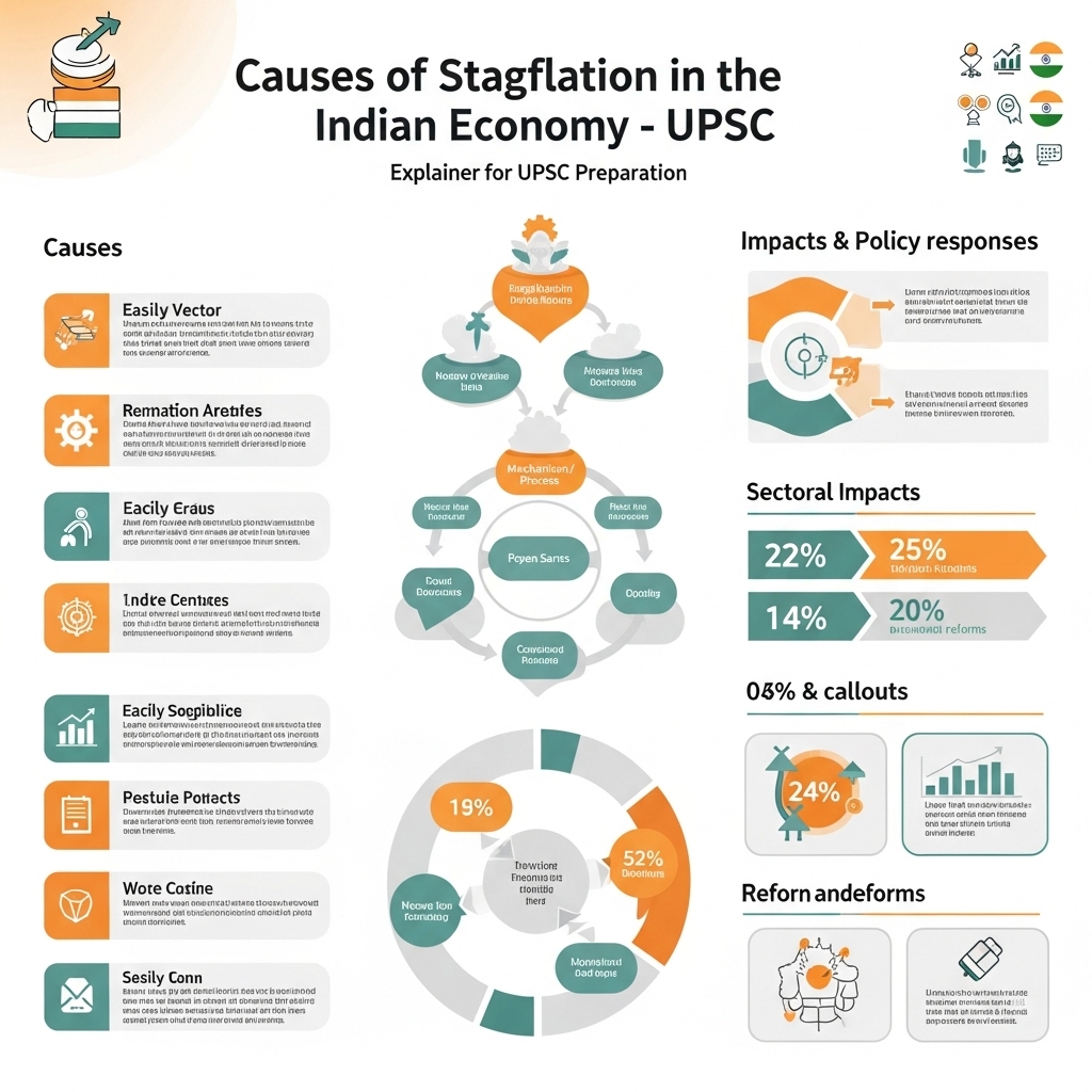Ultimate Guide to Causes of Stagflation in India (UPSC) - Detailed Guide