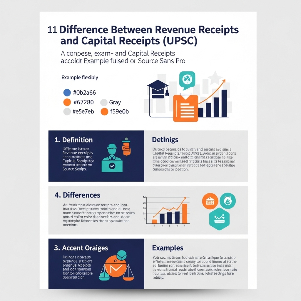 Complete Guide to Revenue vs Capital Receipts (UPSC) - Detailed Guide