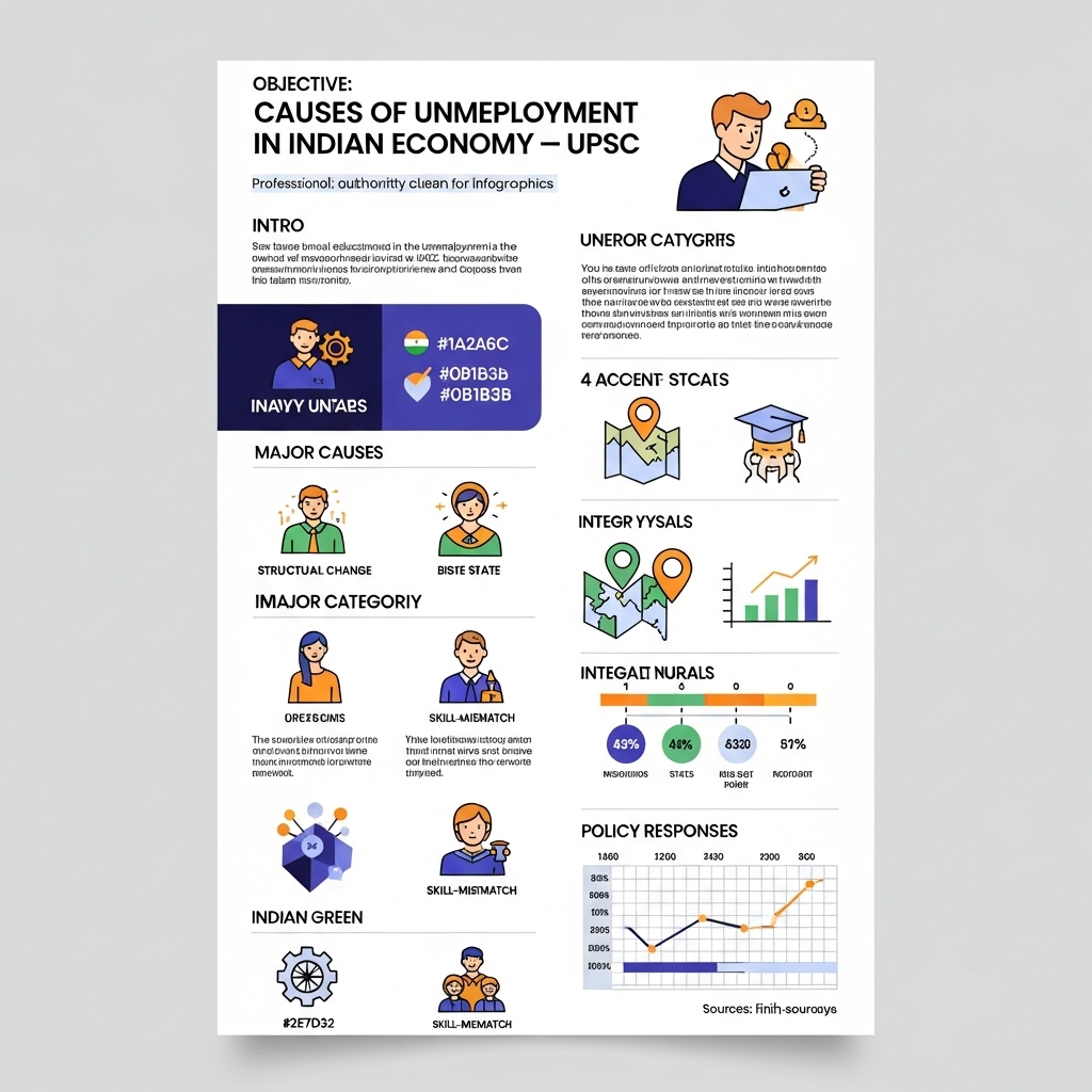 Ultimate Guide to Causes of Unemployment in Indian Economy - Detailed Guide