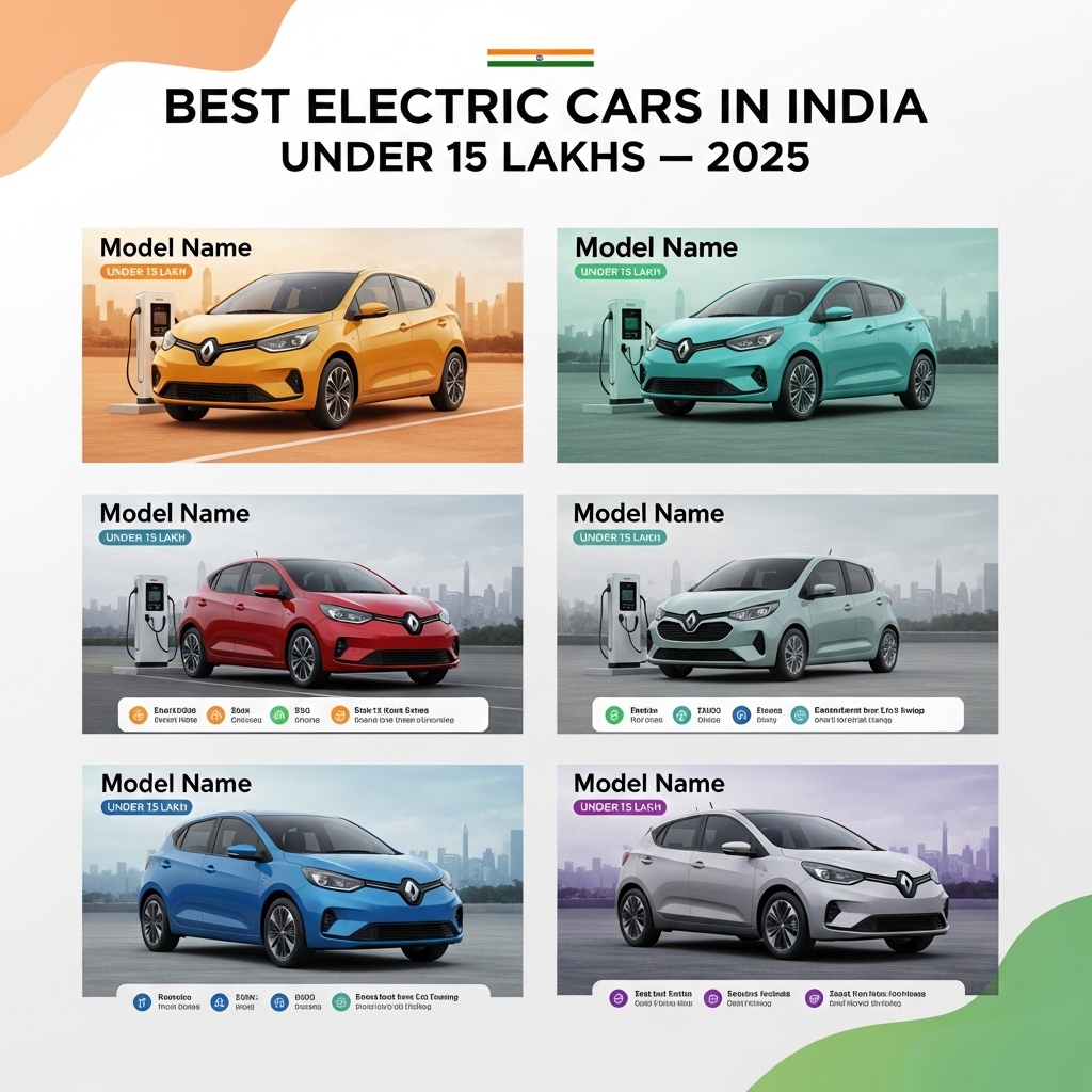 best electric cars in India under 15 lakhs 2025 - Features Overview