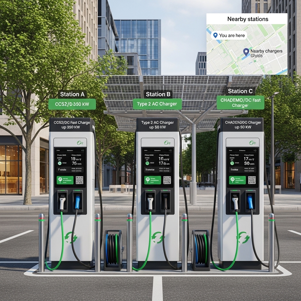 charging stations for electric vehicles near me - Features Overview