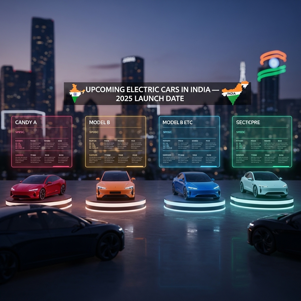 upcoming electric cars in India 2025 launch date - Features Overview