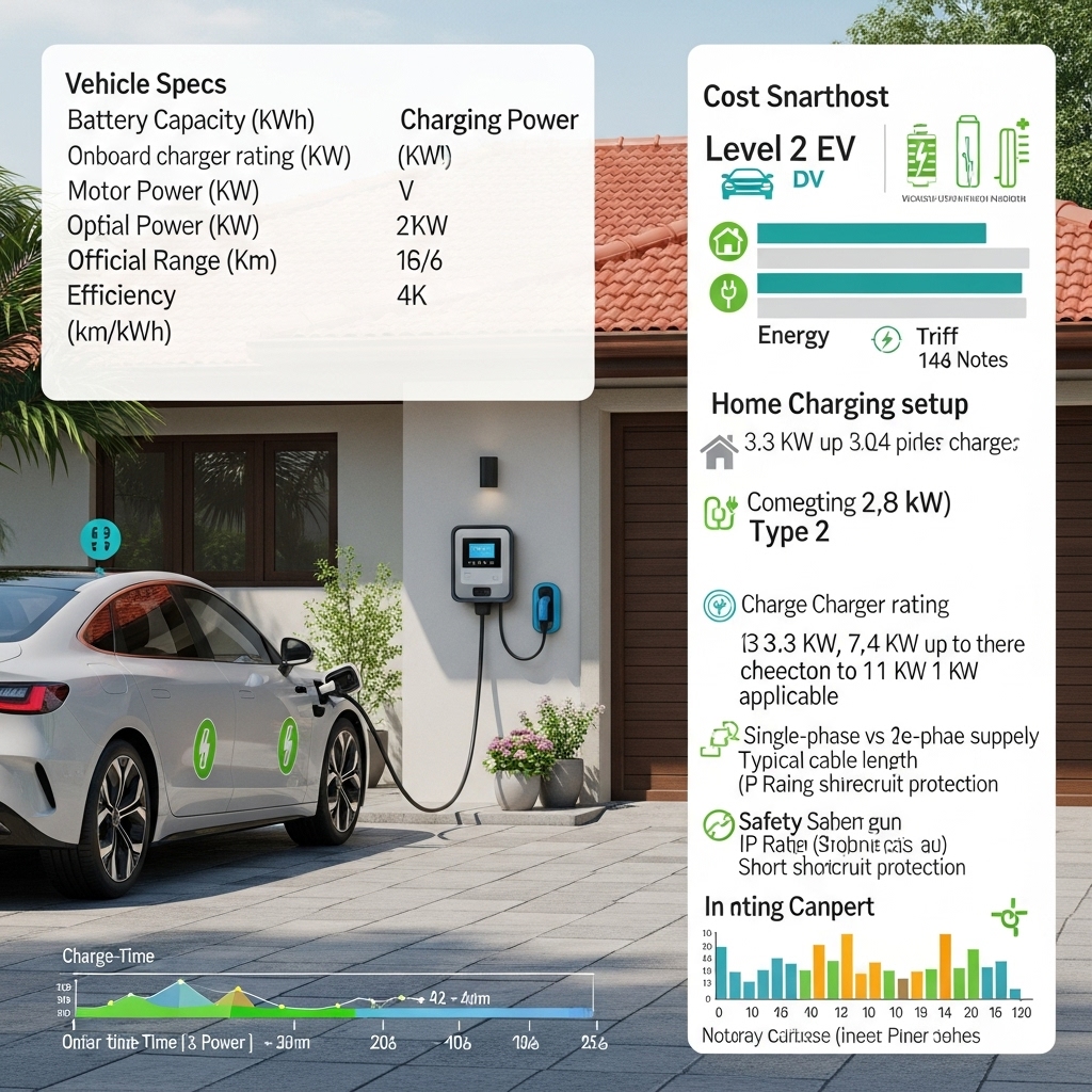 home charging setup for electric cars cost India - Features Overview