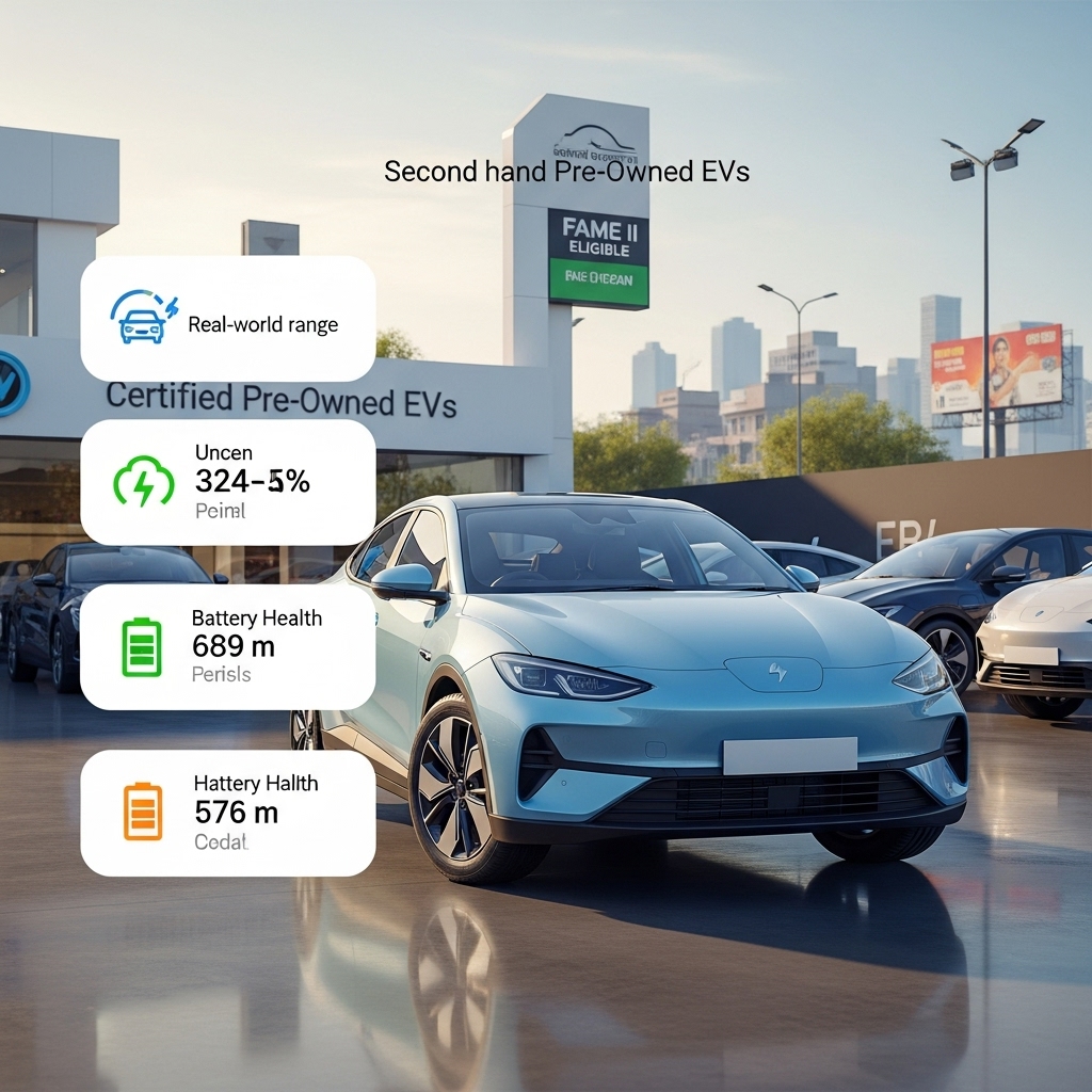 second hand electric cars for sale in India - Features Overview