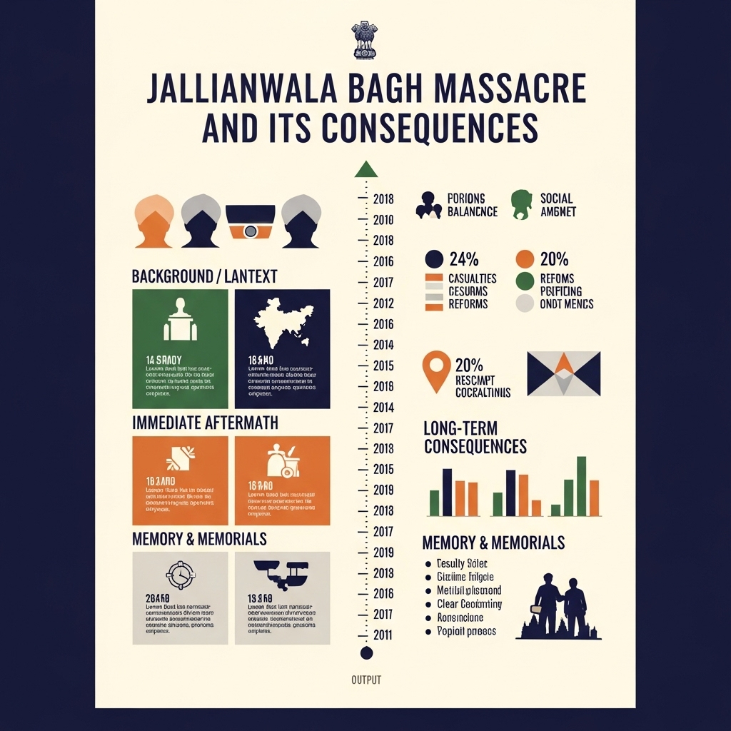 Jallianwala Bagh massacre and its consequences - Practical Guide