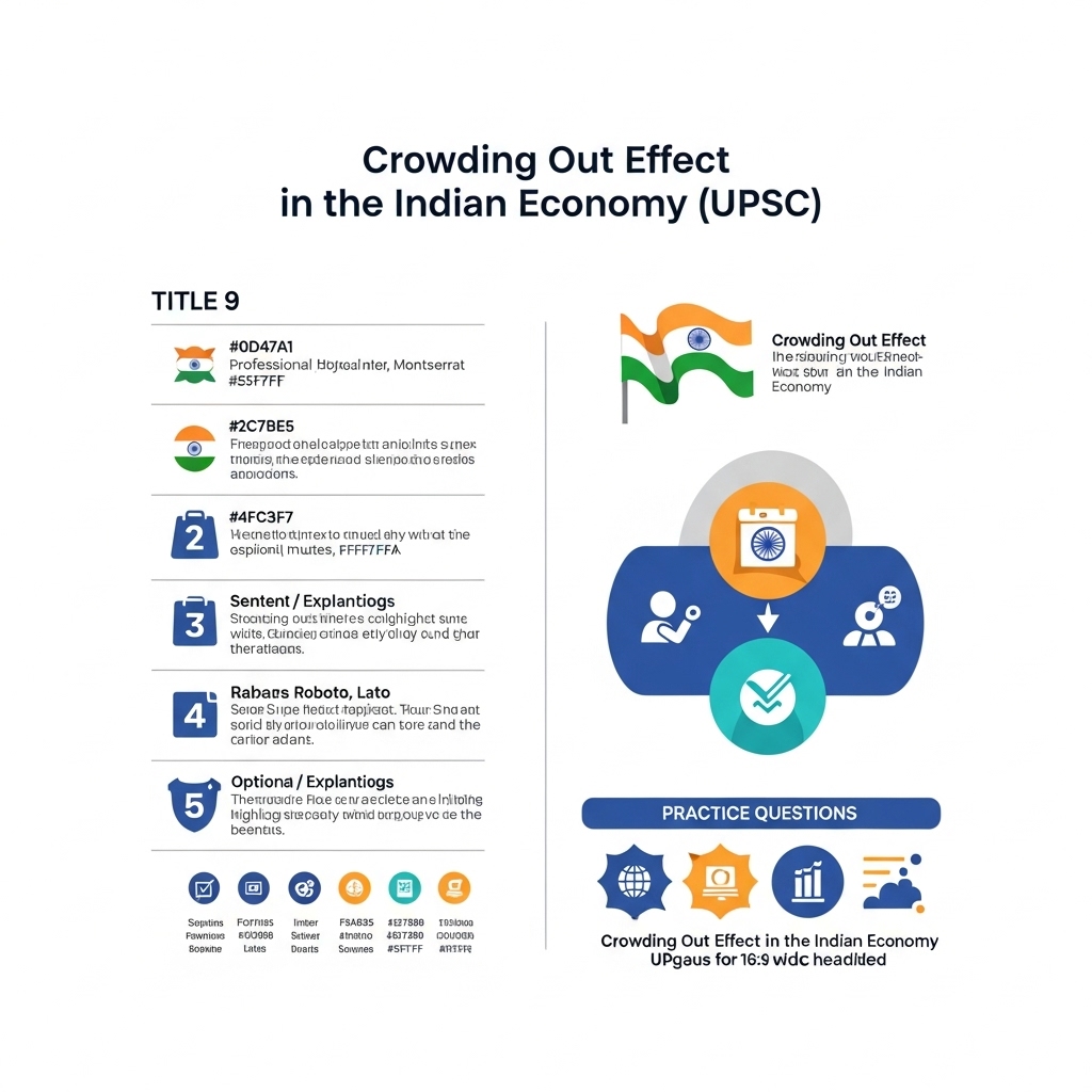 Ultimate Guide to Crowding Out in India's Economy for UPSC - Practical Implementation