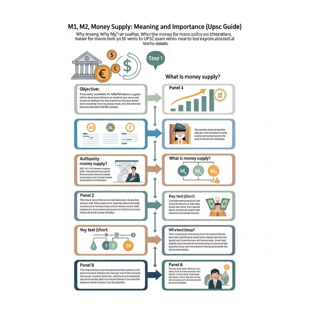 Complete Guide: Meaning & Importance of M1-M2-M3 Money UPSC - Practical Implementation