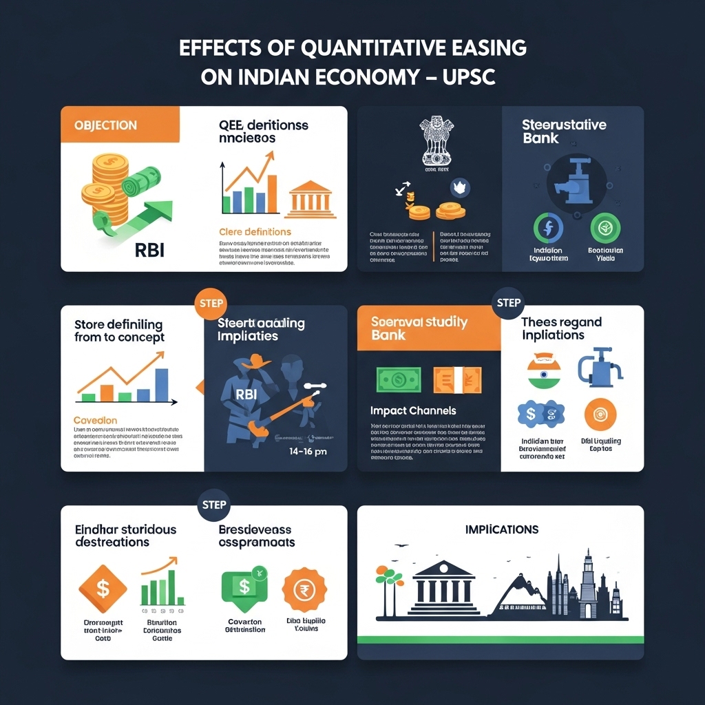 Complete Guide to Quantitative Easing in India for UPSC - Practical Implementation