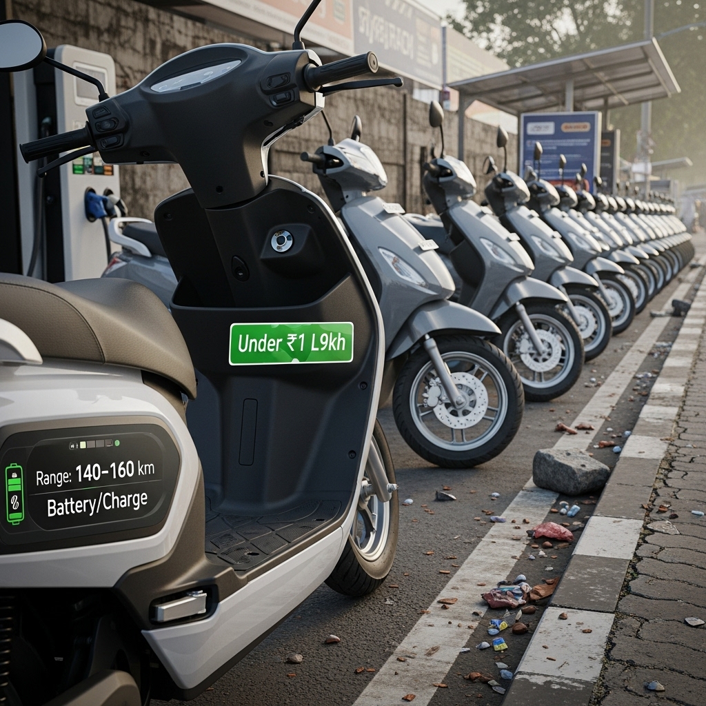 affordable electric scooters with high range in India - Supporting Image