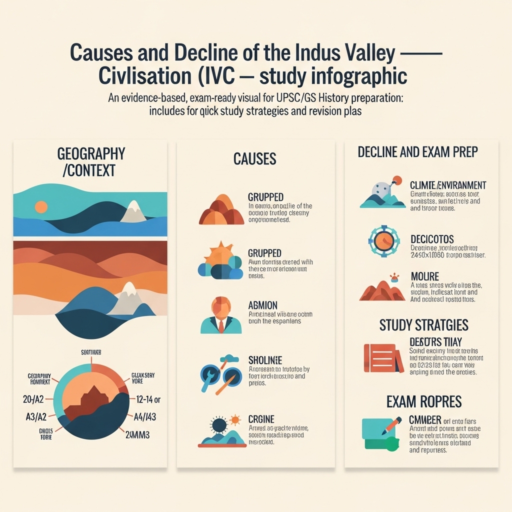 causes and decline of the Indus Valley Civilization - Study Strategy