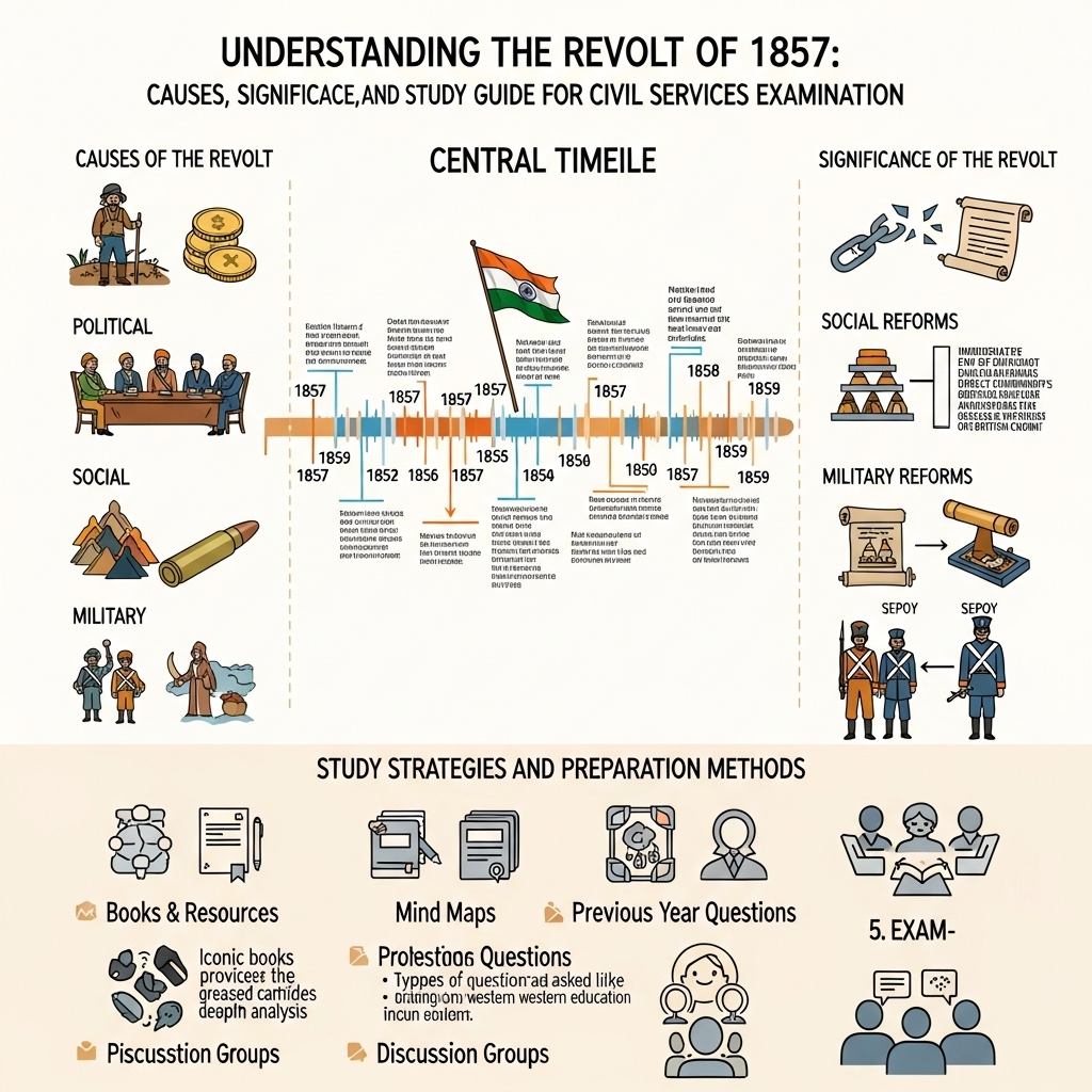causes and significance of the Revolt of 1857 - Study Strategy