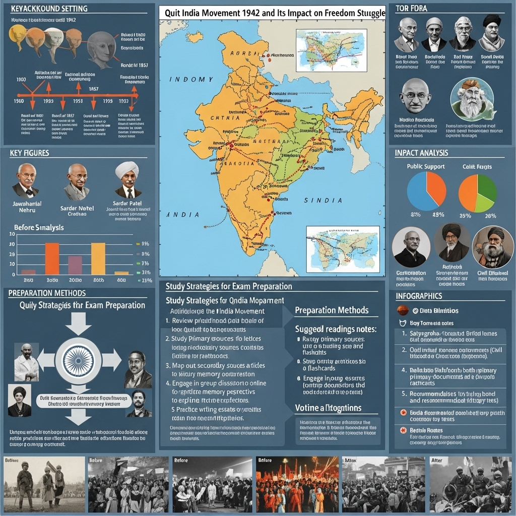 Quit India Movement 1942 and its impact on freedom struggle - Study Strategy