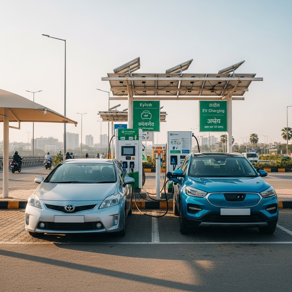 hybrid cars vs electric cars which is better in India - Supporting Image