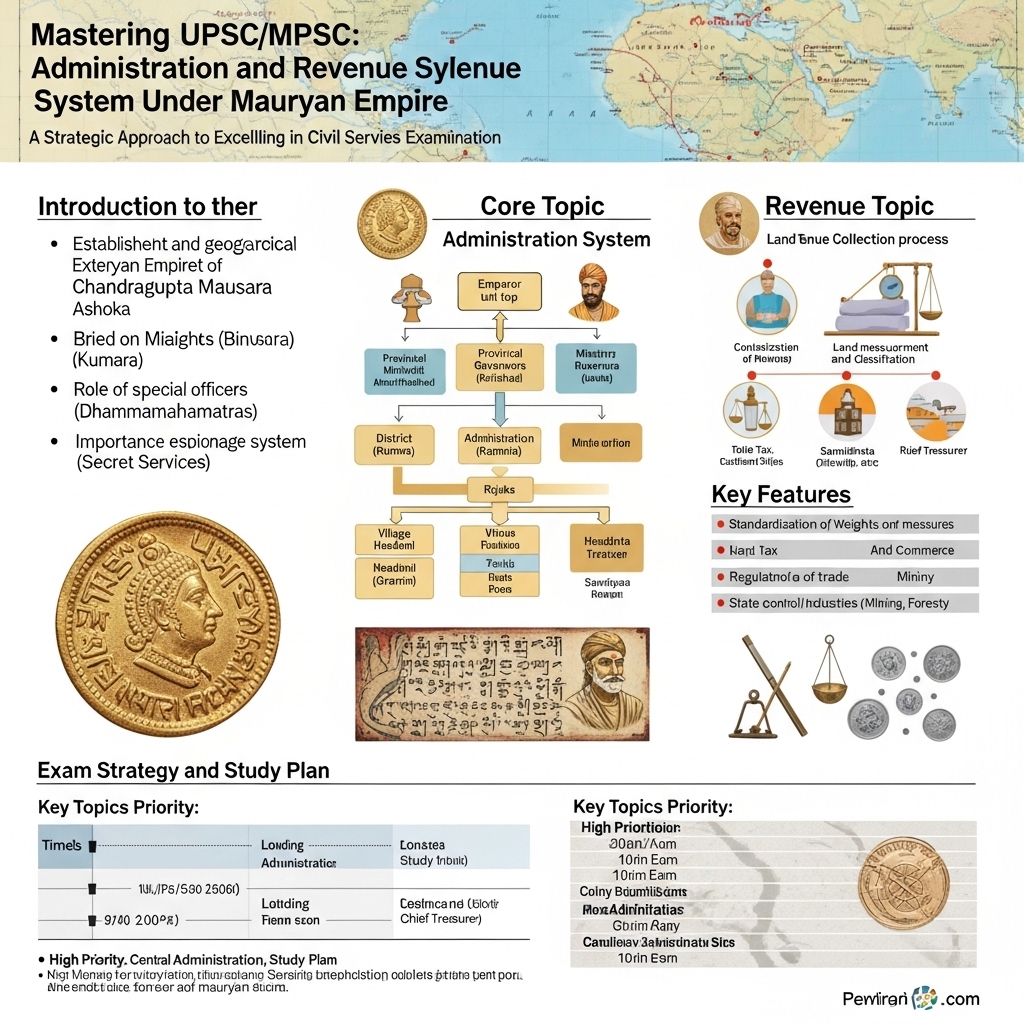 administration and revenue system under Mauryan Empire - Success Tips