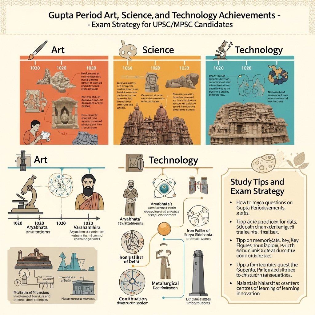 Gupta period art, science and technology achievements - Success Tips