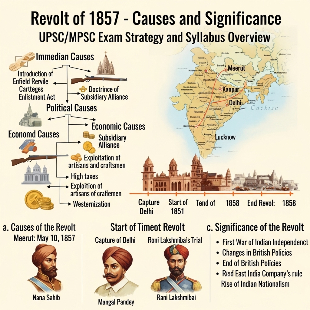 causes and significance of the Revolt of 1857 - Success Tips