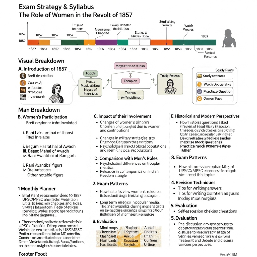 role of women in the Revolt of 1857 - Success Tips