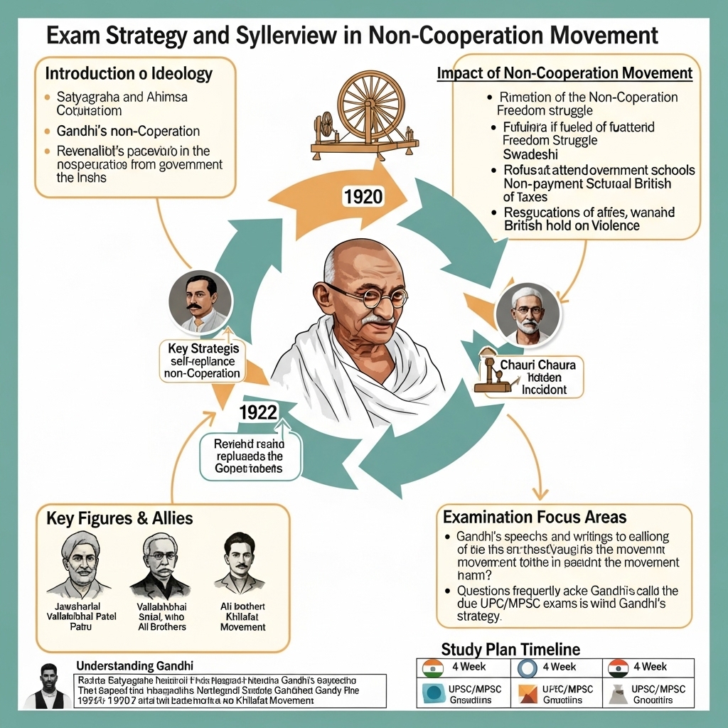 role of Mahatma Gandhi in Non Cooperation Movement - Success Tips