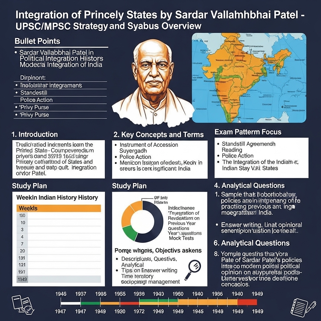integration of princely states by Sardar Vallabhbhai Patel - Success Tips