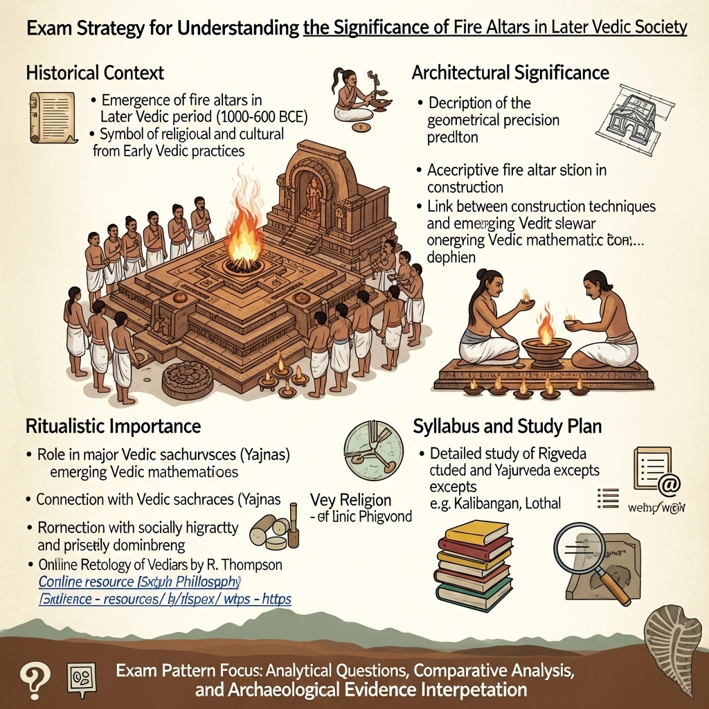 significance of fire altars in Later Vedic society - Success Tips