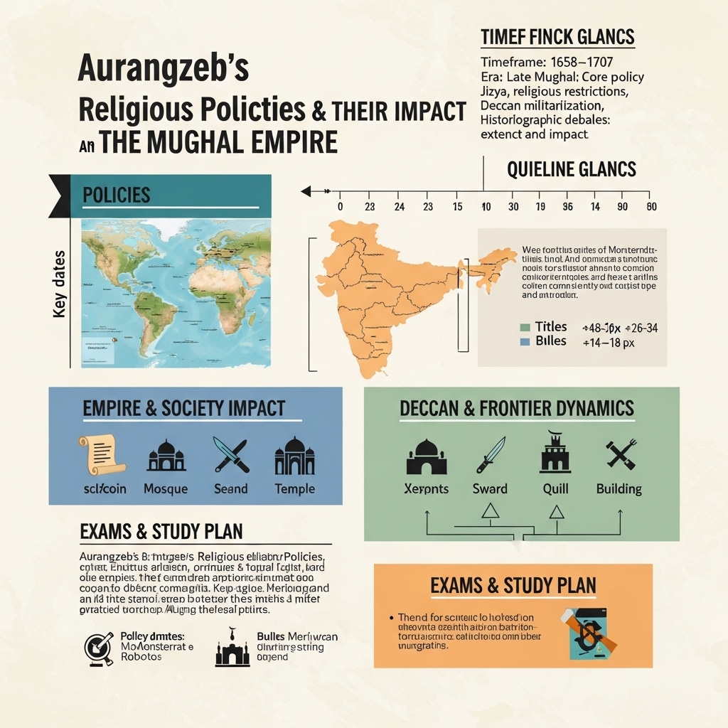 Aurangzeb’s religious policies and impact on empire - Success Tips