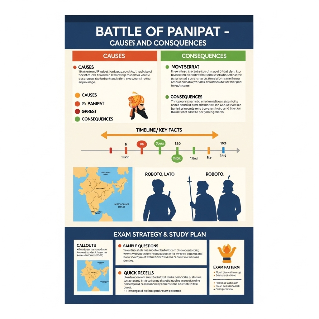 battle of Panipat - causes and consequences - Success Tips