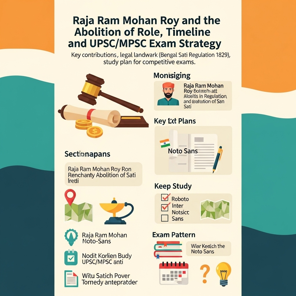 role of Raja Ram Mohan Roy in abolition of Sati - Success Tips