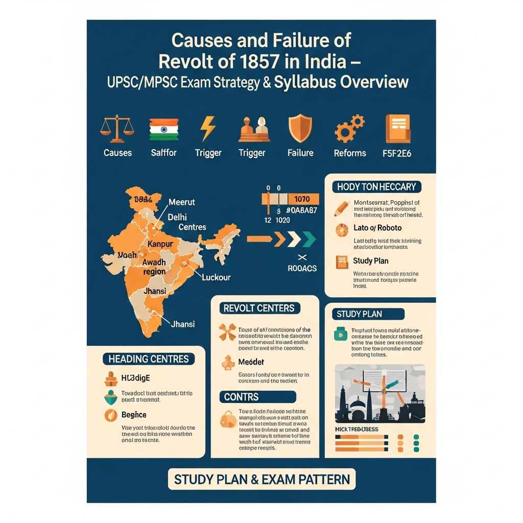 causes and failure of Revolt of 1857 in India - Success Tips